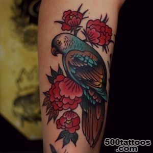 parrot tattoo  Tumblr_15
