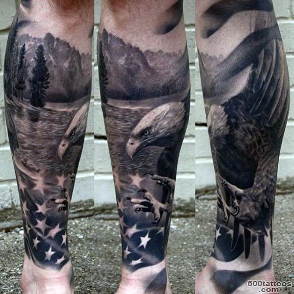 90 Patriotic Tattoos For Men   Nationalistic Pride Design Ideas_33
