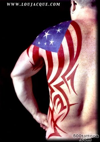Looking for unique Patriotic tattoos Tattoos Mark#39s Flag_43