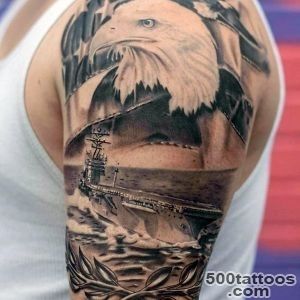 90 Patriotic Tattoos For Men   Nationalistic Pride Design Ideas_46