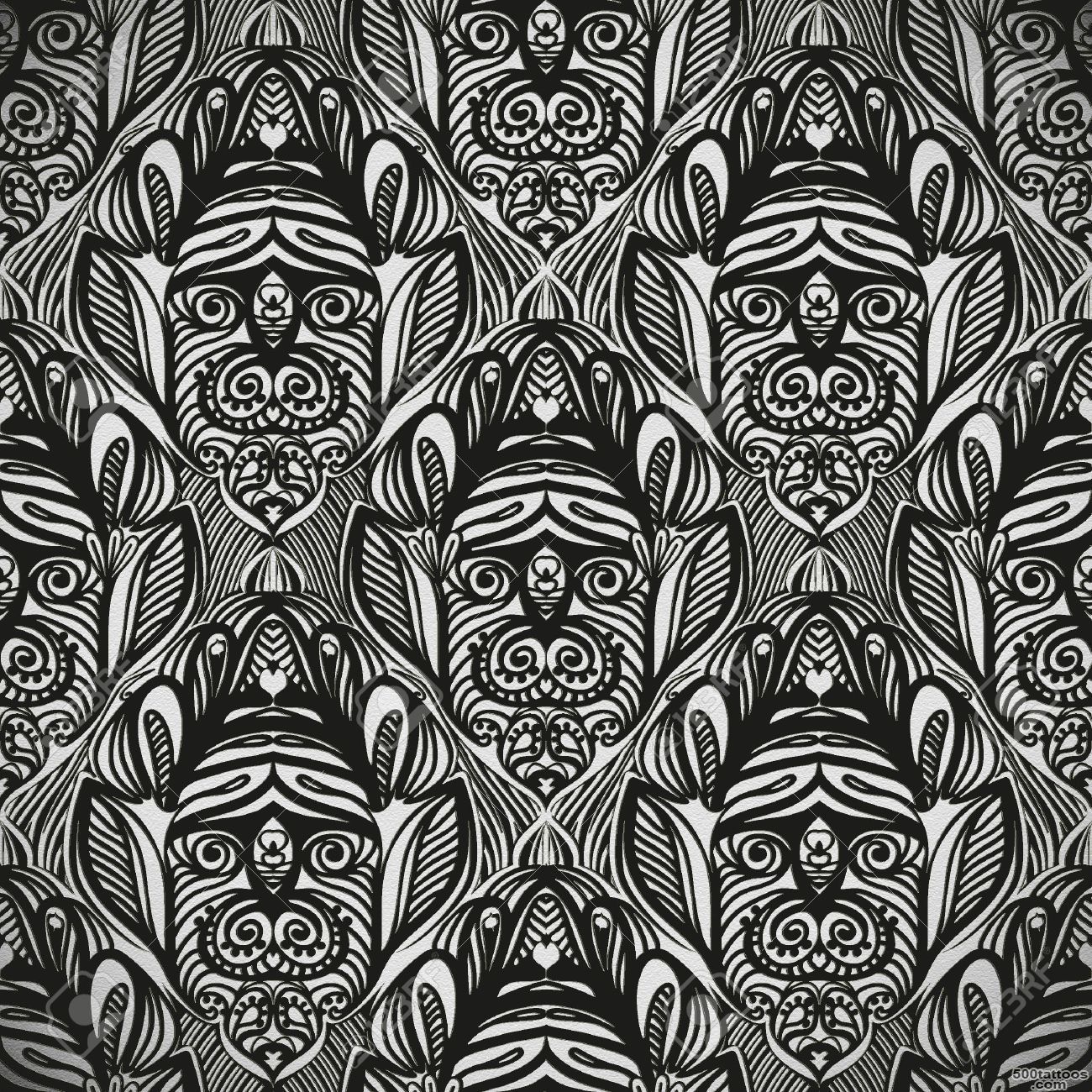 Seamless-Pattern,-Tattoo-Or-Tribal-Design-Royalty-Free-Cliparts-..._20.jpg