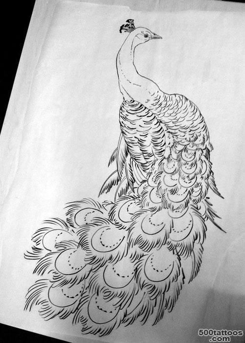 16 Awesome Peacock Tattoo Designs And Ideas_42