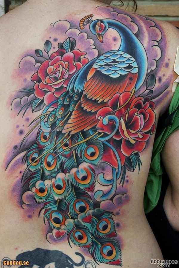 55+ Peacock Tattoo Designs  Art and Design_15