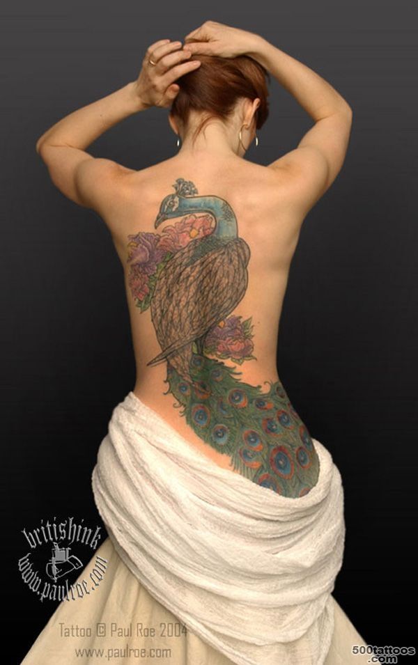 55+ Peacock Tattoo Designs  Art and Design_35
