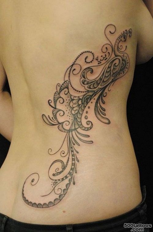 61 Beautiful Peacock Tattoo Pictures and Designs   Piercings Models_37
