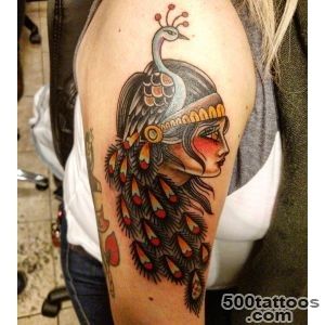 69+ Best Peacock Tattoo Design, ideas  Design Trends_47