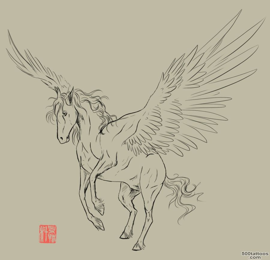 Pegasus Arm Tattoo on Pinterest  Pegasus, Horse Tattoos and ..._42