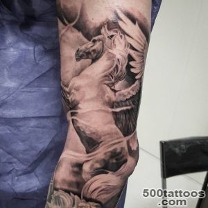 22+ Pegasus Tattoos On Arm_24