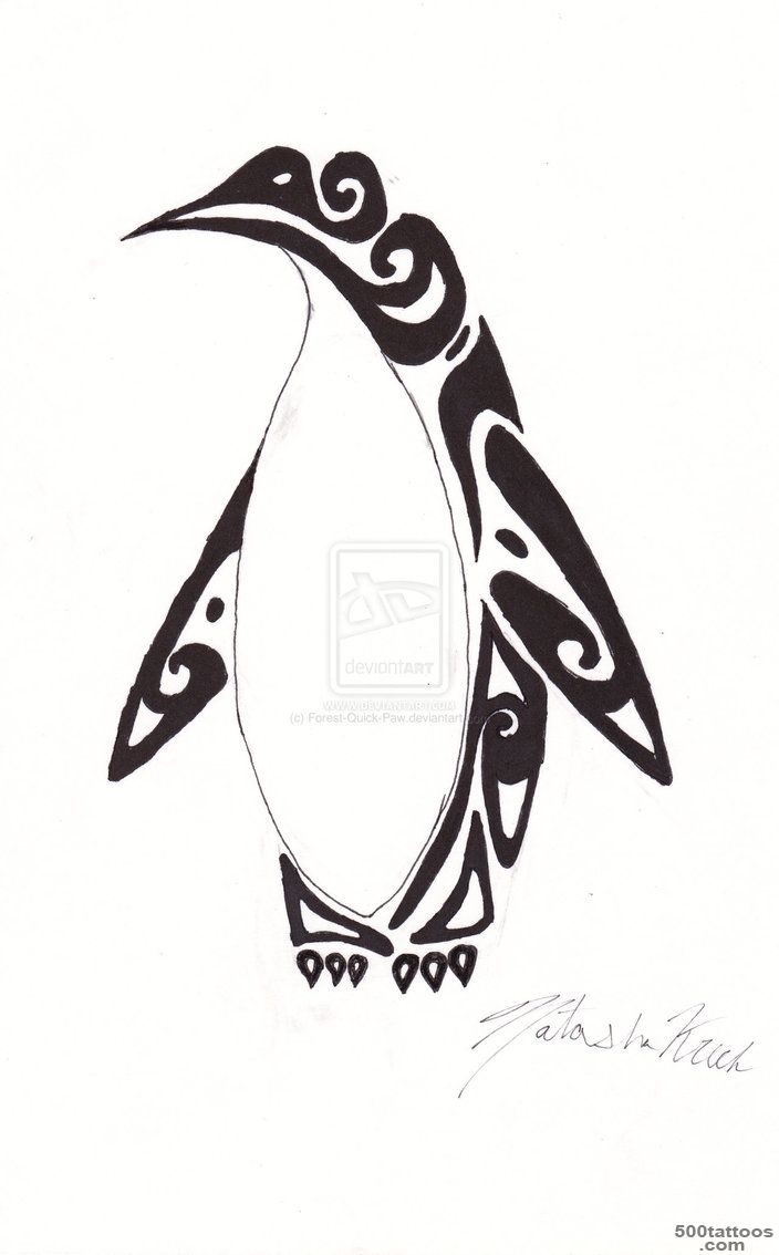 Penguin Tattoos, Designs And Ideas  Page 23_46