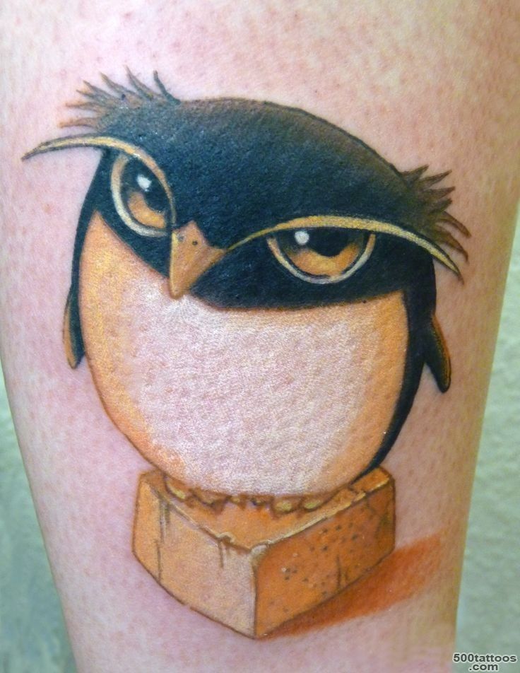 Realistic penguin tattoo design idea   Tattooimages.biz_32