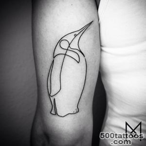 26+ Simple Penguin Tattoos_31
