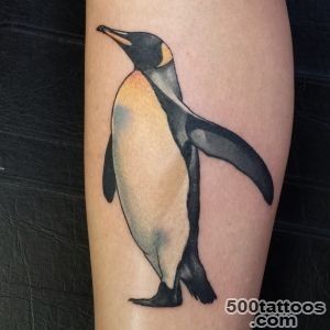 50 Cute and Funny Penguin Tattoo Designs_2