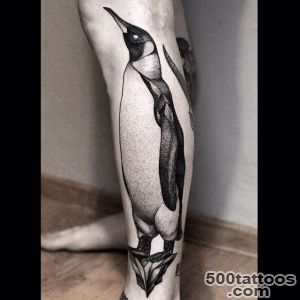 Dotwork Penguin tattoo by Bartek Wojda  Best Tattoo Ideas Gallery_48