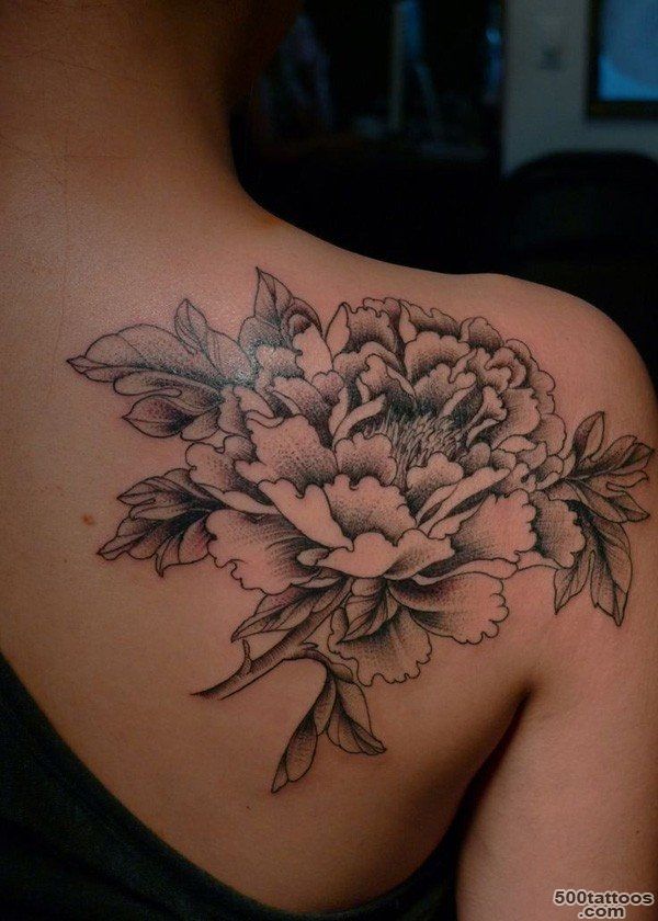 50 Peony Tattoo Designs and Meanings  Art and Design_23
