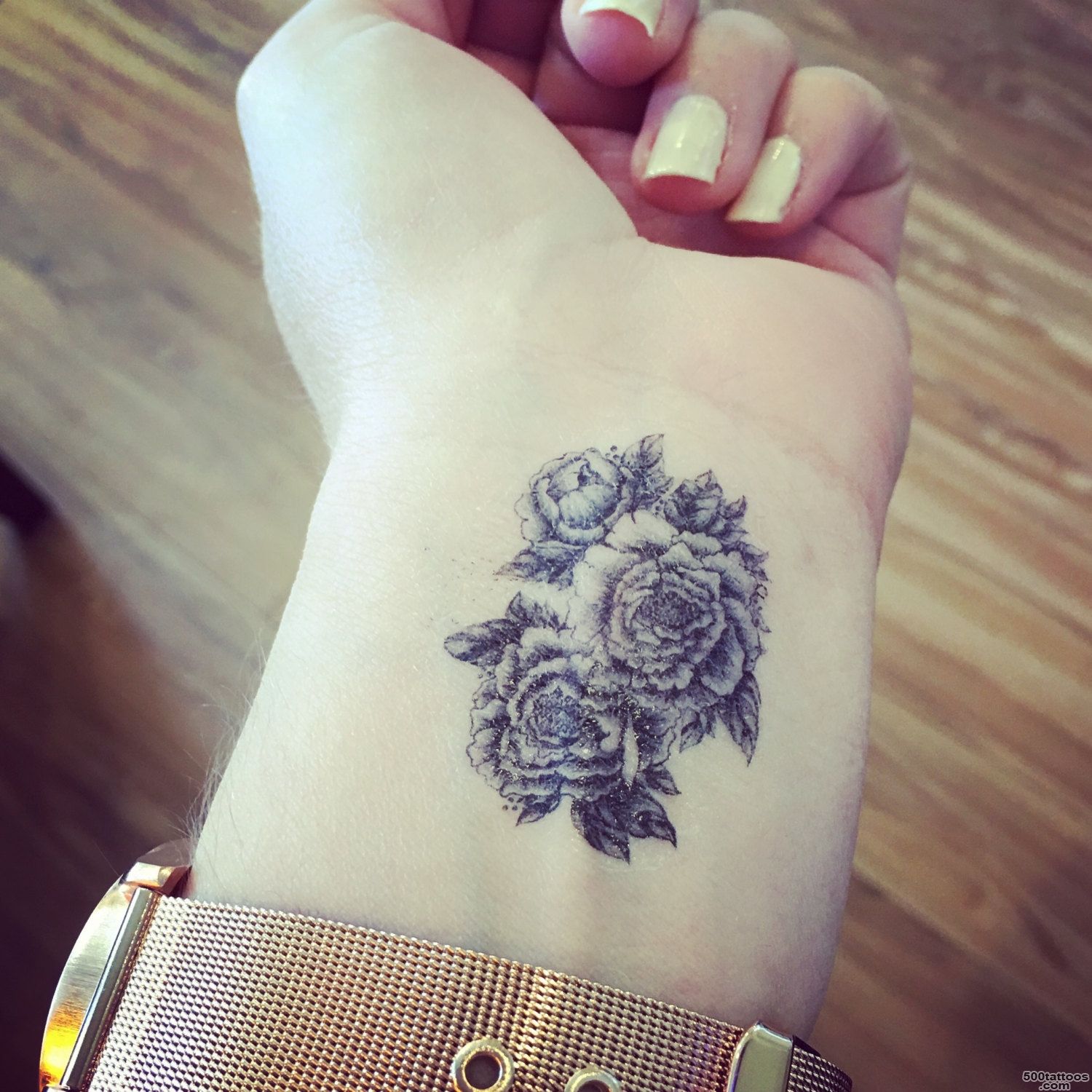 Popular items for peony tattoo on Etsy_43