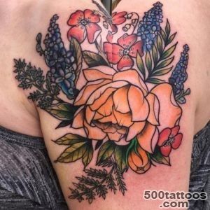 25 Beautiful Peony Tattoo Designs_22