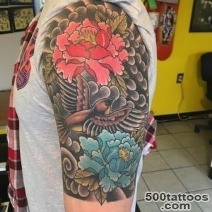 25 Beautiful Peony Tattoo Designs_28