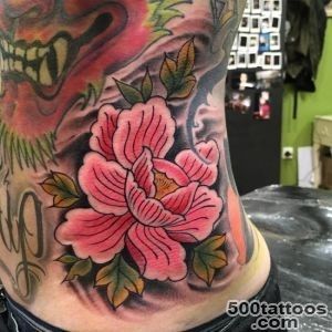 25 Beautiful Peony Tattoo Designs_33