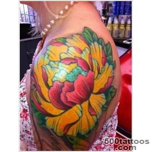 30 Amazing Peony Tattoo Designs to try this Year_40