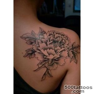 50 Peony Tattoo Designs and Meanings  Art and Design_23