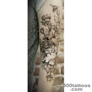 50 Peony Tattoo Designs and Meanings  Art and Design_46