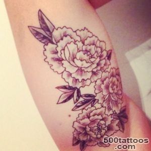 Hottest Peony Flower Tattoo Designs  Tattoo Ideas Gallery _35
