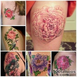 Hottest Peony Flower Tattoo Designs  Tattoo Ideas Gallery _48