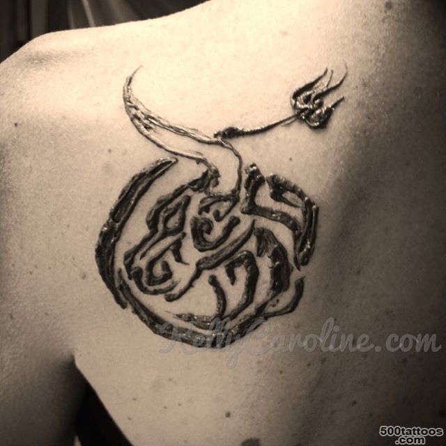 Taurus astrology henna tattoo   a very cool bull tattoo her friend ..._49