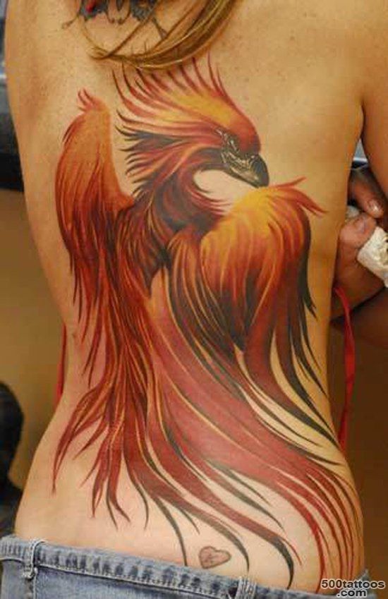 50 Beautiful Phoenix Tattoo Designs  Art and Design_21