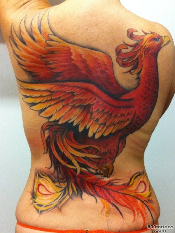 110 Stunning Phoenix Tattoos And Their Meanings [2016]_4