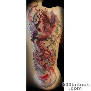 50 Beautiful Phoenix Tattoo Designs  Art and Design_38