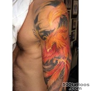 60 Phoenix Tattoo Designs For Men   A 1,400 Year Old Bird_48