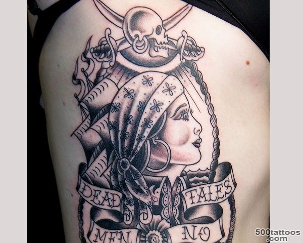 30 Mind Blowing Pirate Tattoos   SloDive_10