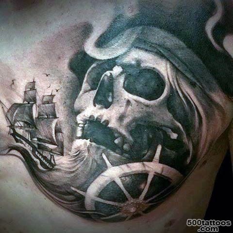 50 Pirate Tattoos For Men   Arrr, Ships And Eye Patches_15