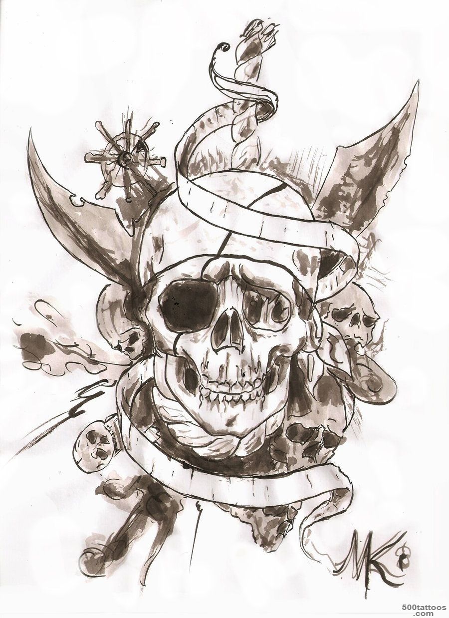 Pirate Tattoo Images amp Designs_14