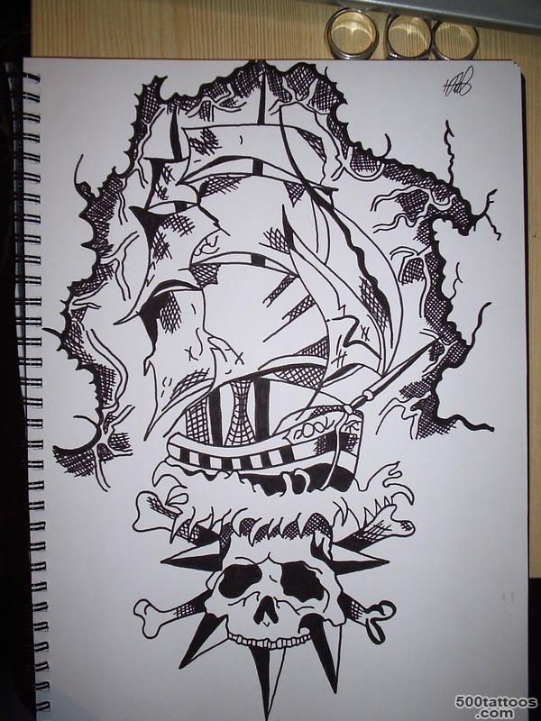 Pirate Tattoos, Designs And Ideas  Page 3_48