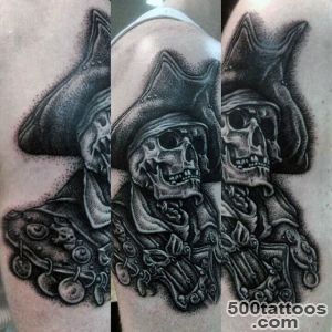 50 Pirate Tattoos For Men   Arrr, Ships And Eye Patches_6
