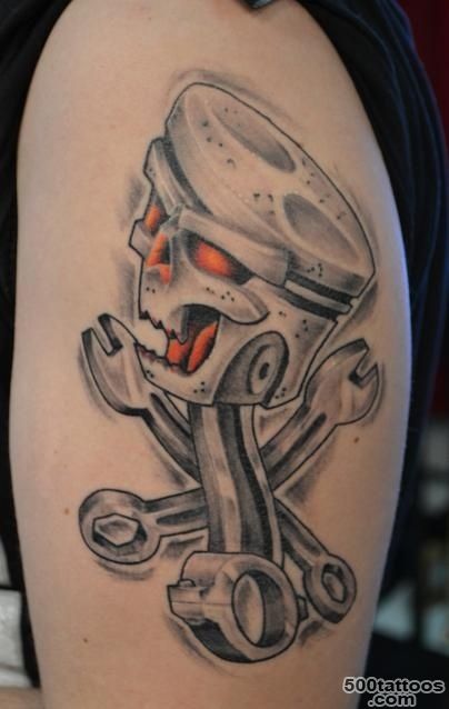 Pistons and spark plug tattoo  awesome  Tattoos  Pinterest ..._28