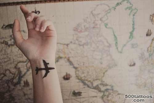 airplane tattoo  Tumblr_9