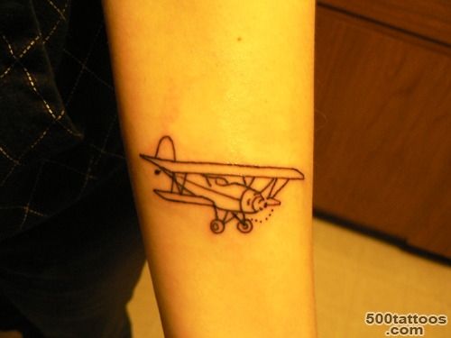Awesome vintage airplane tattoo   TattooMagz   Handpicked World#39s ..._18