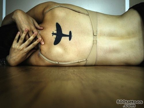 Plane Back Body Tattoo  Tattooshunt.com_30