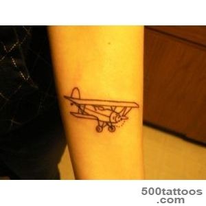 Awesome vintage airplane tattoo   TattooMagz   Handpicked World#39s _18