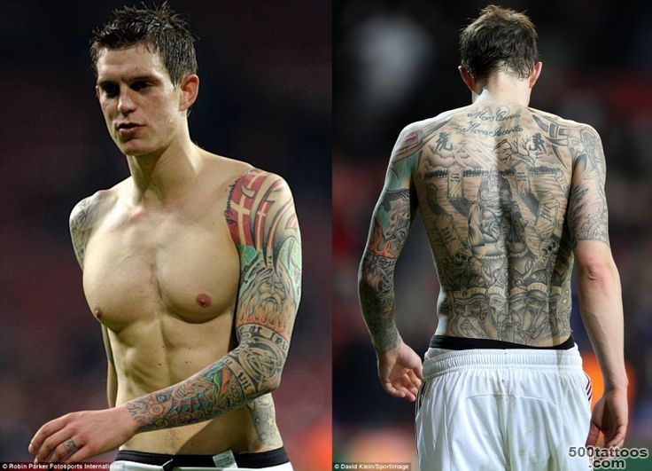 Footballsoccer players with tattoos on Pinterest  Football ..._1