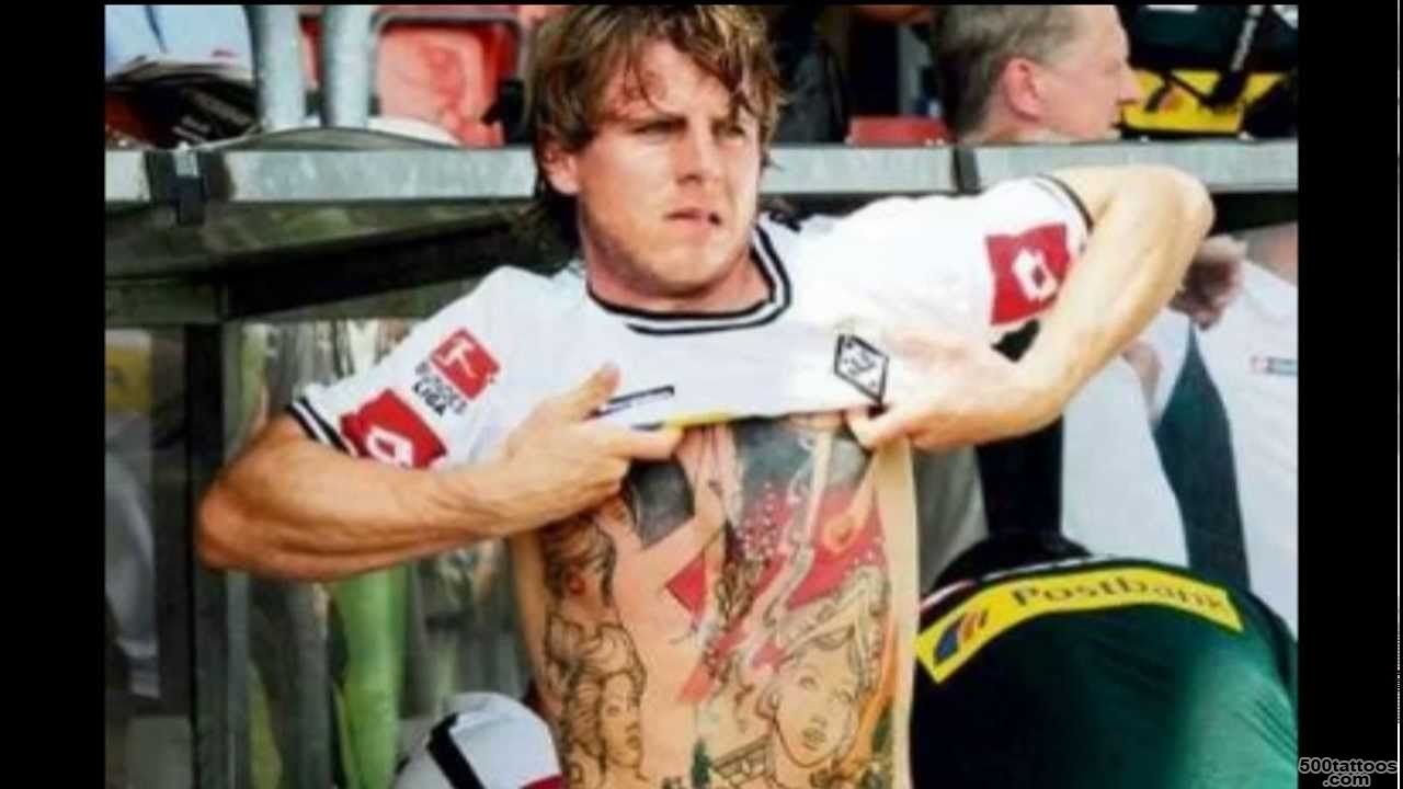 Tattoos Collection of Soccer Players   YouTube_16