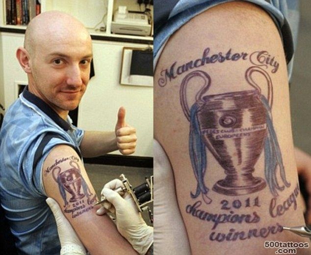 Worst tattoos chosen by football fans and players  Daily Mail Online_50
