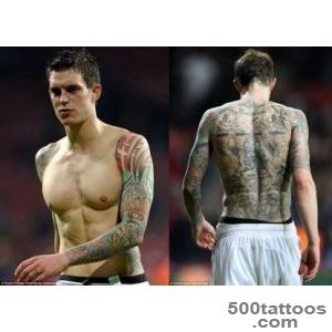 Footballsoccer players with tattoos on Pinterest  Football _1
