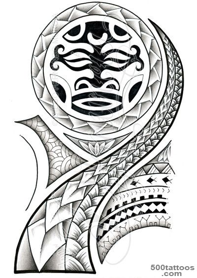 DeviantArt More Like polynesian maori samoan tattoo design ..._45