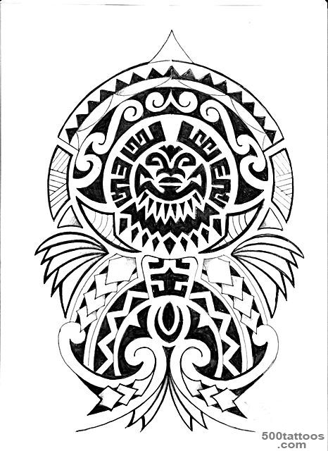 Polynesian Tattoo Designs    Tatoos  Pinterest  Polynesian ..._38