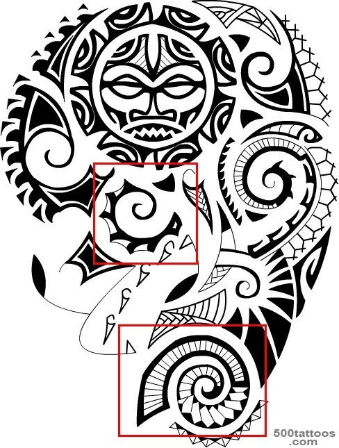 Polynesian Tattoo Symbols amp Meanings – Shells_46
