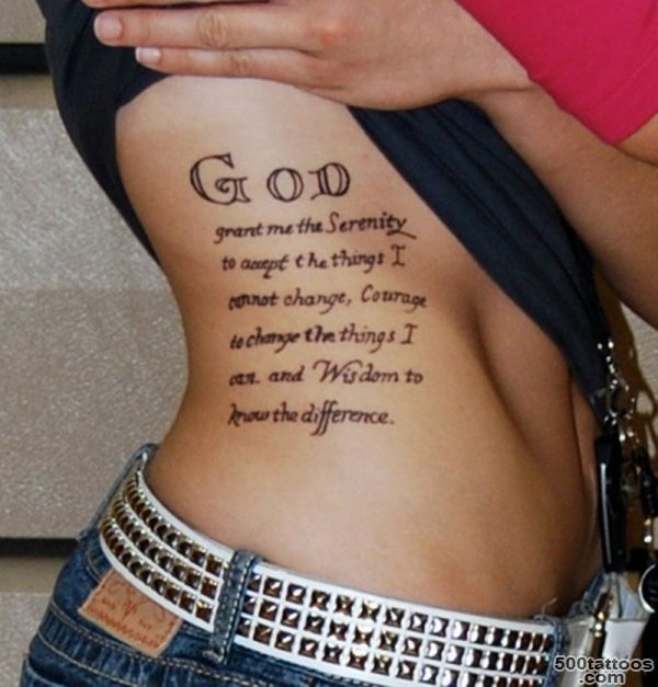 20 Nice Serenity Prayer Tattoo Designs   SloDive_15